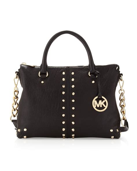 michael kors studded handbag